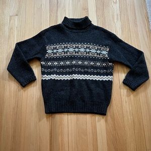 Shetland wool vintage sweater